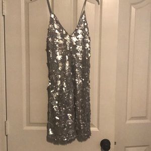 Sparkling cocktail dress